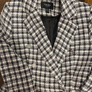 Houndstooth Bouclé Blazer by Ever New Melbourne